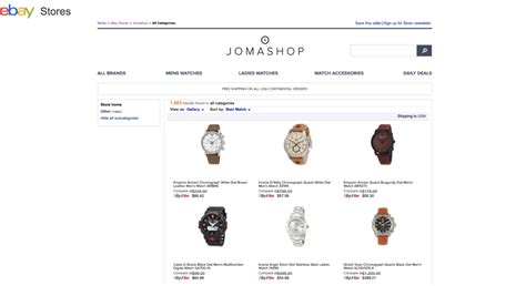 ebay jomashop